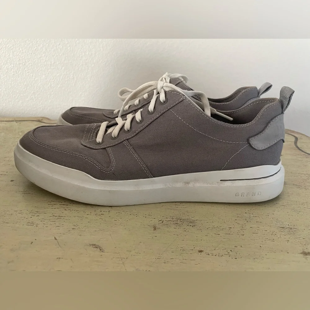 Cole Haan GrandPro‎ Rally Canvas Court Sneaker in Gray Size 10 M